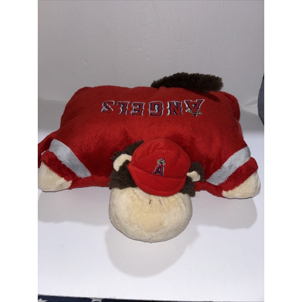 My Pillow Pet Los Angeles Angels MLB Monkey Pillow Plush 13"